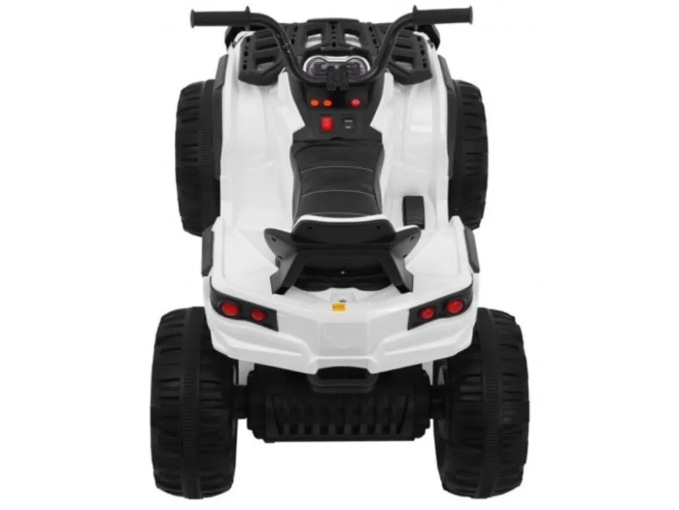 TPFLiving Elektro-Kinderquad Go-Kart weiß