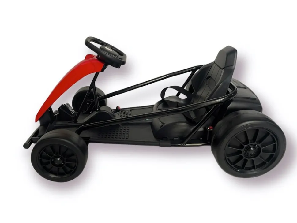 TPFLiving Elektro-Kinderquad Go-Kart blau