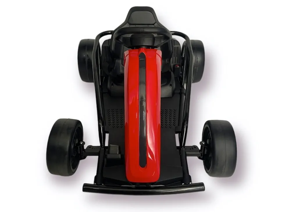 TPFLiving Elektro-Kinderquad Go-Kart blau