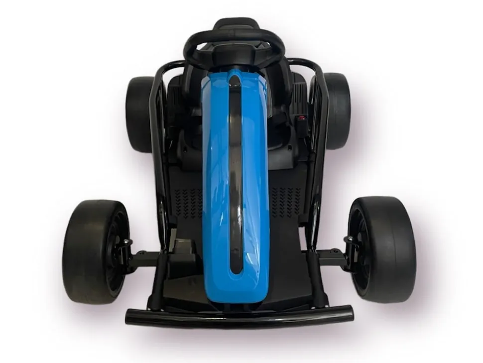 TPFLiving Elektro-Kinderquad Go-Kart blau