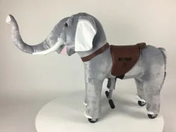TPFLiving Reittier Elefant Dumbo grau Größe S