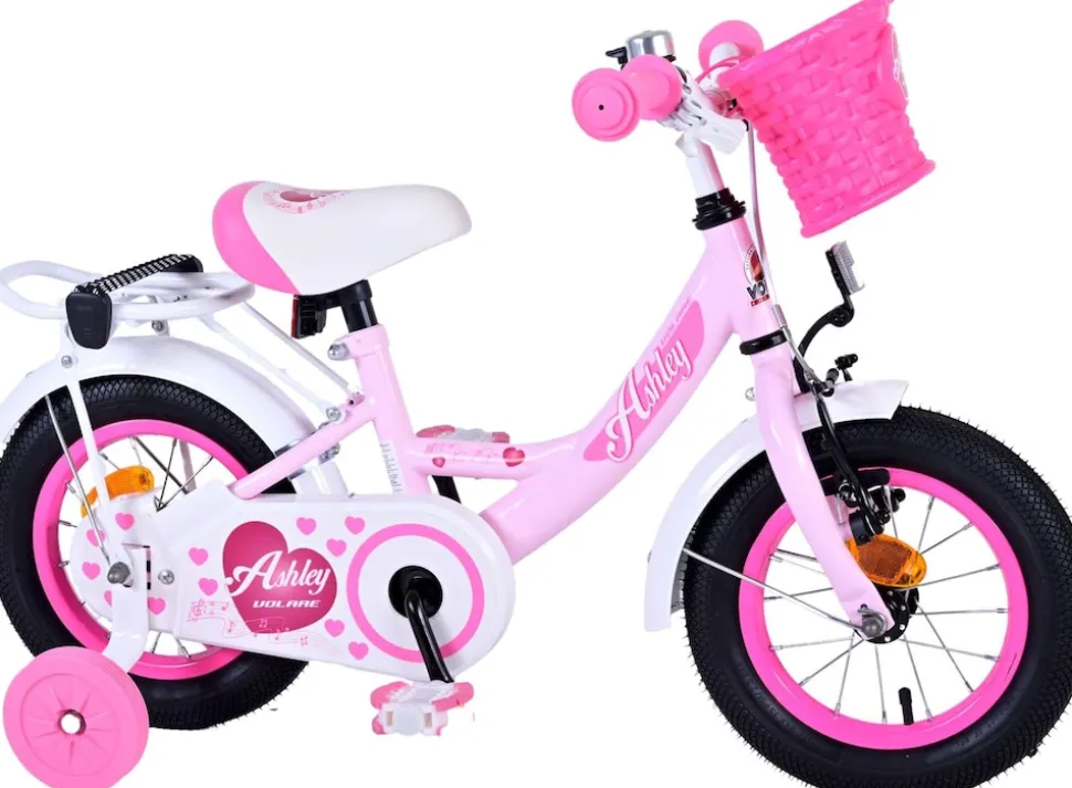TPFSports Ashley Kinderfahrrad - Mädchen - 12 Zoll - Rücktritt + Handbremse - Grün