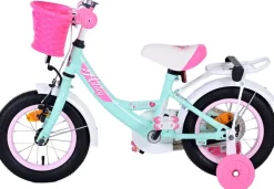 TPFSports Ashley Kinderfahrrad - Mädchen - 12 Zoll - Rücktritt + Handbremse - Grün