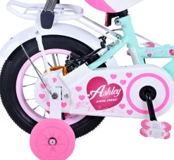 TPFSports Ashley Kinderfahrrad - Mädchen - 12 Zoll - Rücktritt + Handbremse - Grün