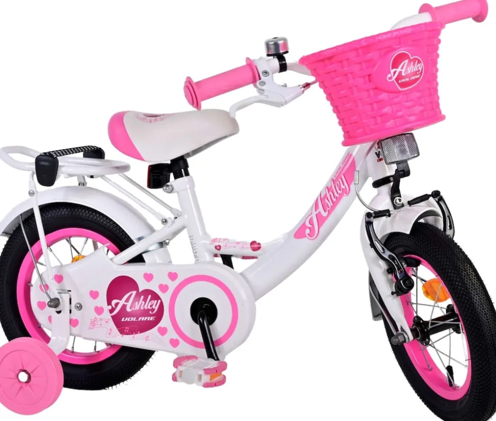 TPFSports Ashley Kinderfahrrad - Mädchen - 12 Zoll - Rücktritt + Handbremse - Grün