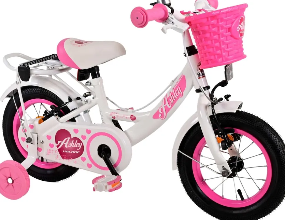TPFSports Ashley Kinderfahrrad - Mädchen - 12 Zoll - Rücktritt + Handbremse - Grün