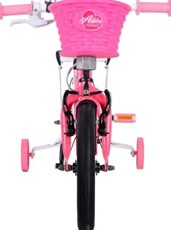 TPFSports Ashley Kinderfahrrad - Mädchen - 14 Zoll - Rücktritt + Handbremse - Weiß