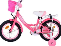 TPFSports Ashley Kinderfahrrad - Mädchen - 14 Zoll - Rücktritt + Handbremse - Weiß