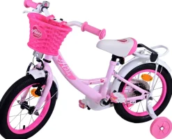 TPFSports Ashley Kinderfahrrad - Mädchen - 14 Zoll - Rücktritt + Handbremse - Weiß