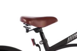 TPFSports Black Cruiser Kinderfahrrad - Jungen - 18 Zoll - Rücktritt + Handbremse - Schwarz