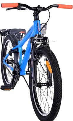 TPFSports Cross Kinderfahrrad - Jungen - 20 Zoll - Rücktritt + Handbremse - Grau