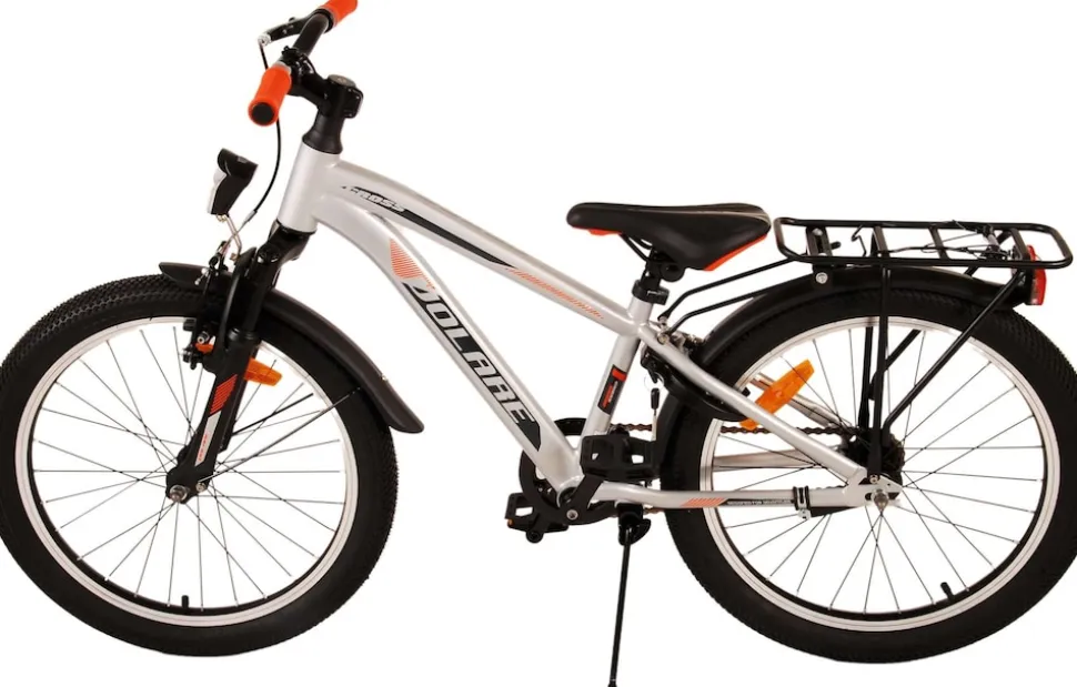 TPFSports Cross Kinderfahrrad - Jungen - 20 Zoll - Rücktritt + Handbremse - Grau
