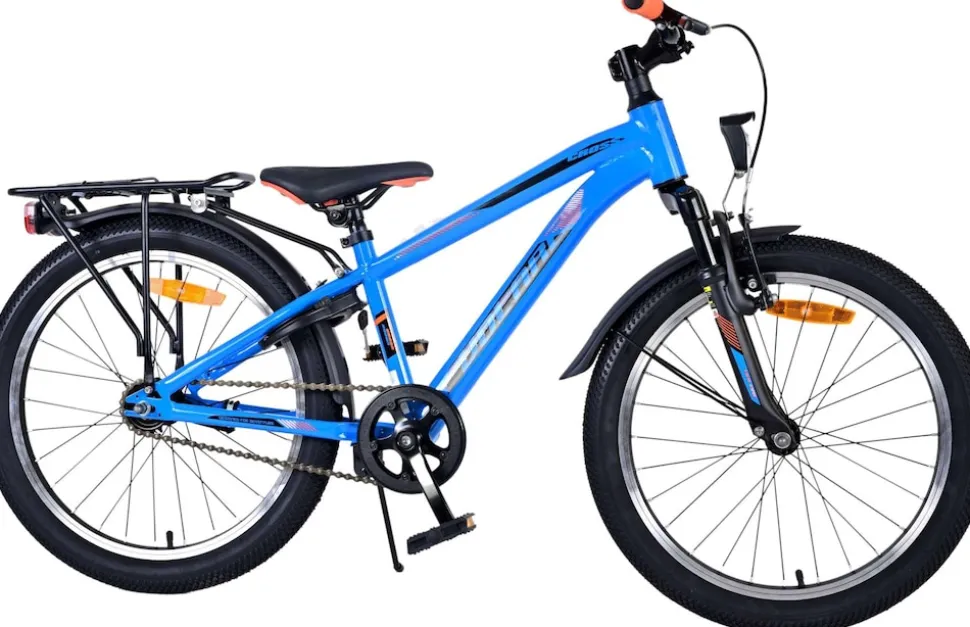 TPFSports Cross Kinderfahrrad - Jungen - 20 Zoll - Rücktritt + Handbremse - Grau