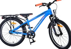 TPFSports Cross Kinderfahrrad - Jungen - 20 Zoll - Rücktritt + Handbremse - Grau