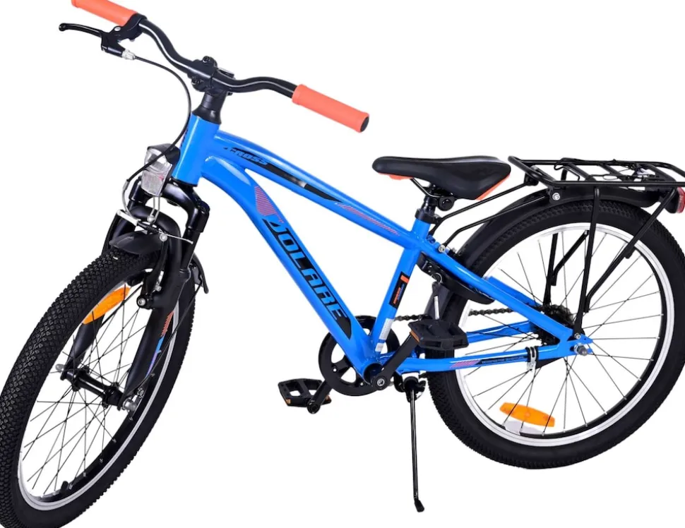 TPFSports Cross Kinderfahrrad - Jungen - 20 Zoll - Rücktritt + Handbremse - Grau