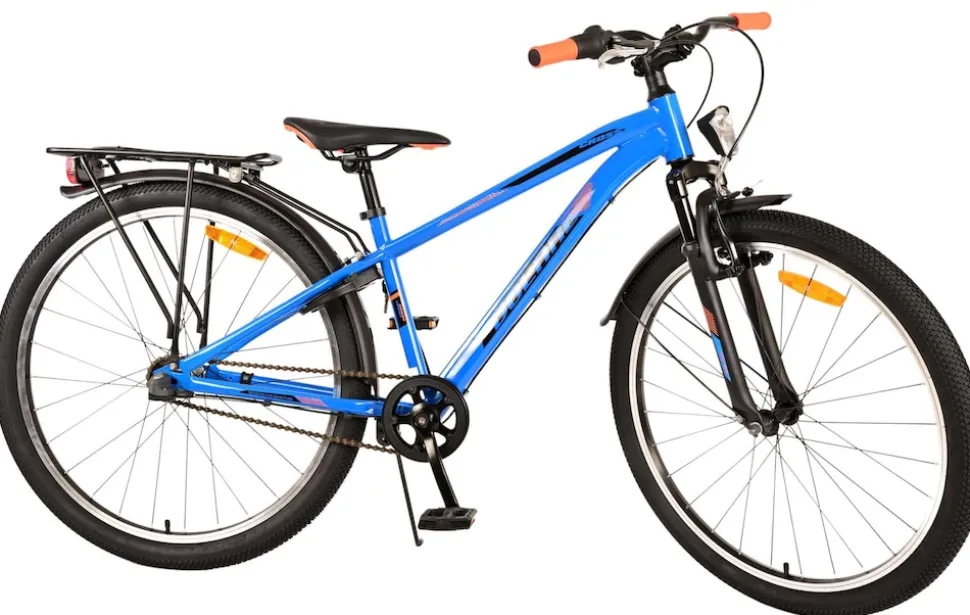 TPFSports Cross Kinderfahrrad - Jungen - Rücktritt + Handbremse - 26 Zoll - 3 Gänge - Blau