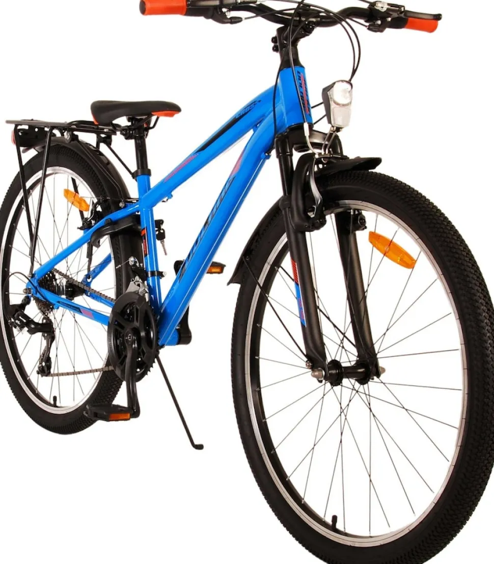 TPFSports Cross Kinderfahrrad - Jungen - 2 Handbremsen - 26 Zoll - Blau