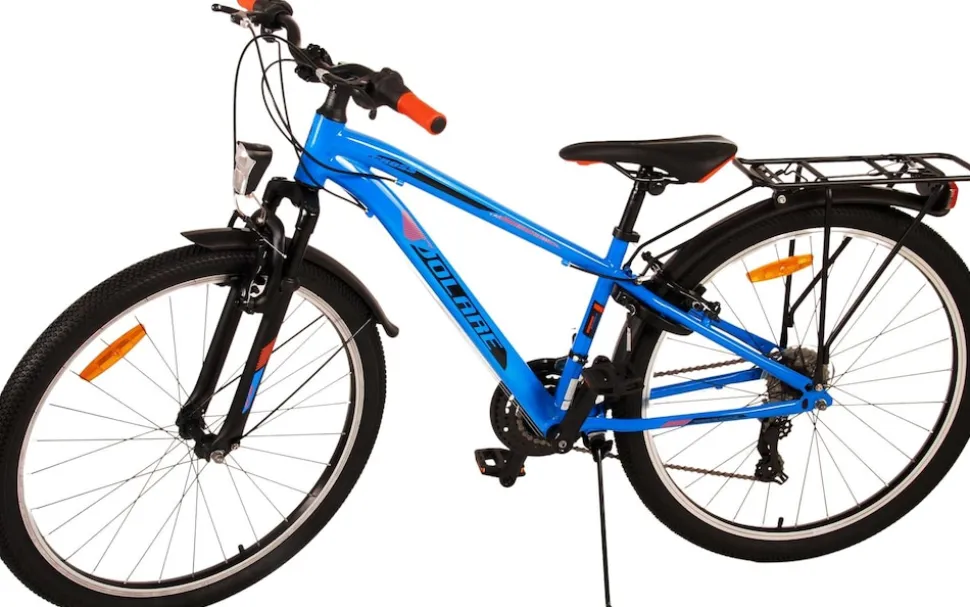 TPFSports Cross Kinderfahrrad - Jungen - 2 Handbremsen - 26 Zoll - Blau