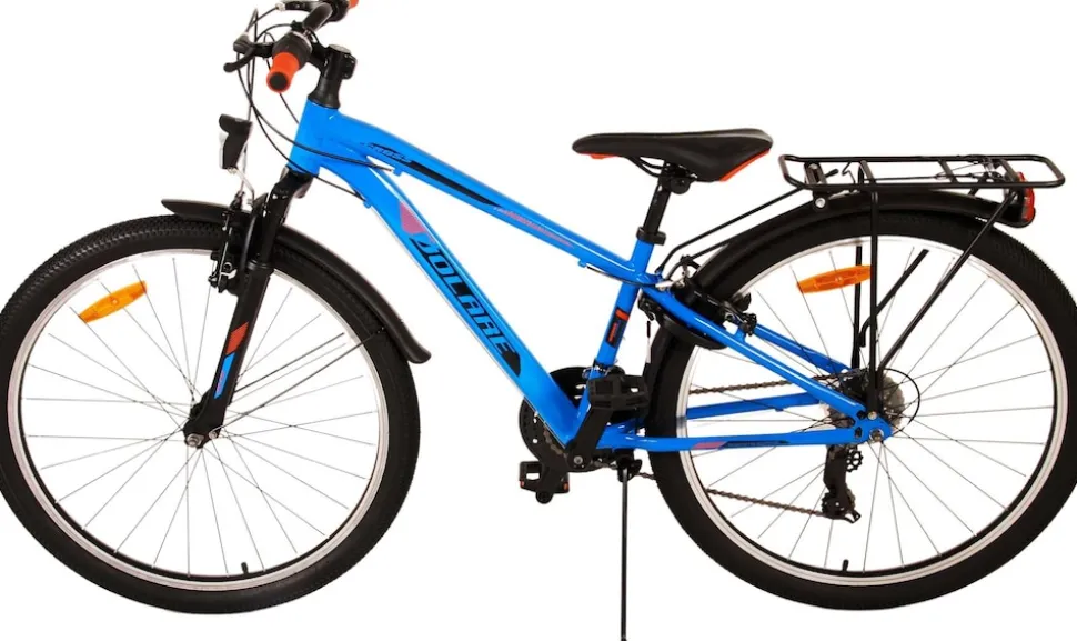 TPFSports Cross Kinderfahrrad - Jungen - 2 Handbremsen - 26 Zoll - Blau