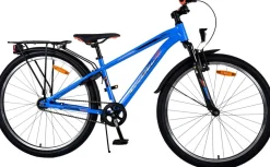 TPFSports Cross Kinderfahrrad - Jungen - Rücktritt + Handbremse - 26 Zoll - Blau