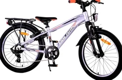 TPFSports Cross Kinderfahrrad - Jungen - 20 Zoll - Rücktritt + Handbremse - 6 Gänge - Blau