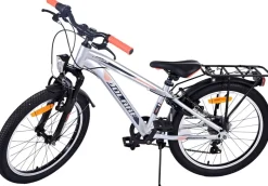 TPFSports Cross Kinderfahrrad - Jungen - 20 Zoll - Rücktritt + Handbremse - 6 Gänge - Blau