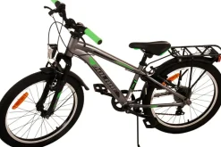 TPFSports Cross Kinderfahrrad - Jungen - 20 Zoll - Rücktritt + Handbremse - 6 Gänge - Blau
