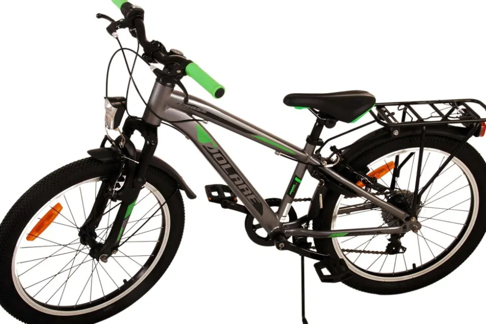 TPFSports Cross Kinderfahrrad - Jungen - 20 Zoll - Rücktritt + Handbremse - 6 Gänge - Blau