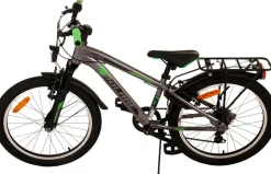 TPFSports Cross Kinderfahrrad - Jungen - 20 Zoll - Rücktritt + Handbremse - 6 Gänge - Blau