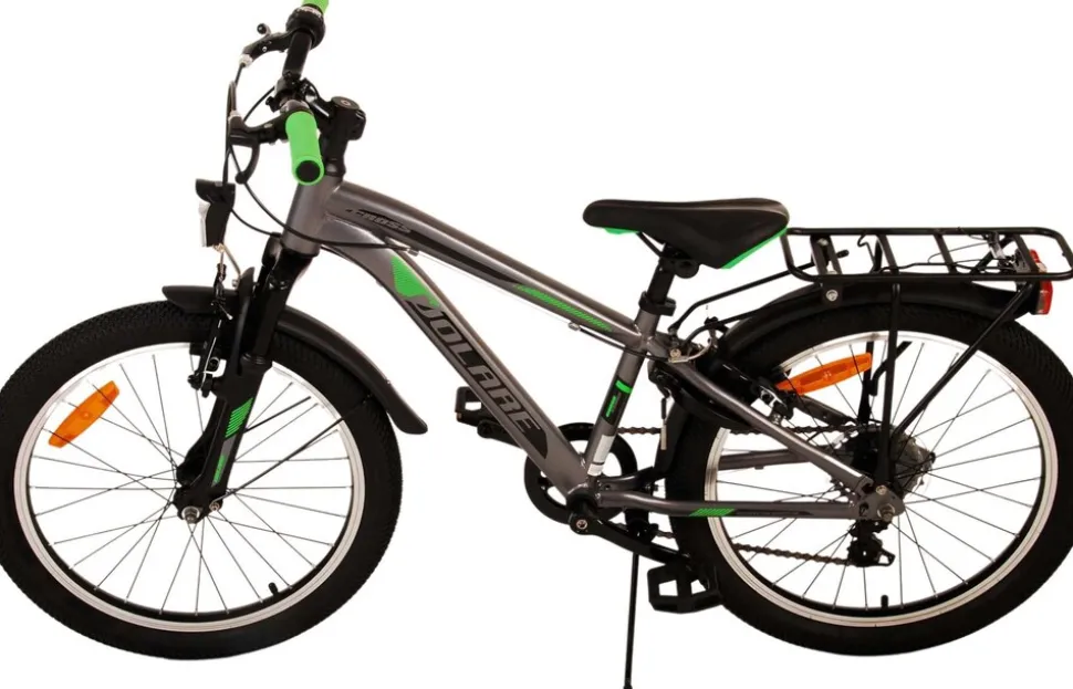 TPFSports Cross Kinderfahrrad - Jungen - 20 Zoll - Rücktritt + Handbremse - 6 Gänge - Blau