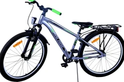 TPFSports Cross Kinderfahrrad - Jungen - Rücktritt + Handbremse - 24 Zoll - Blau