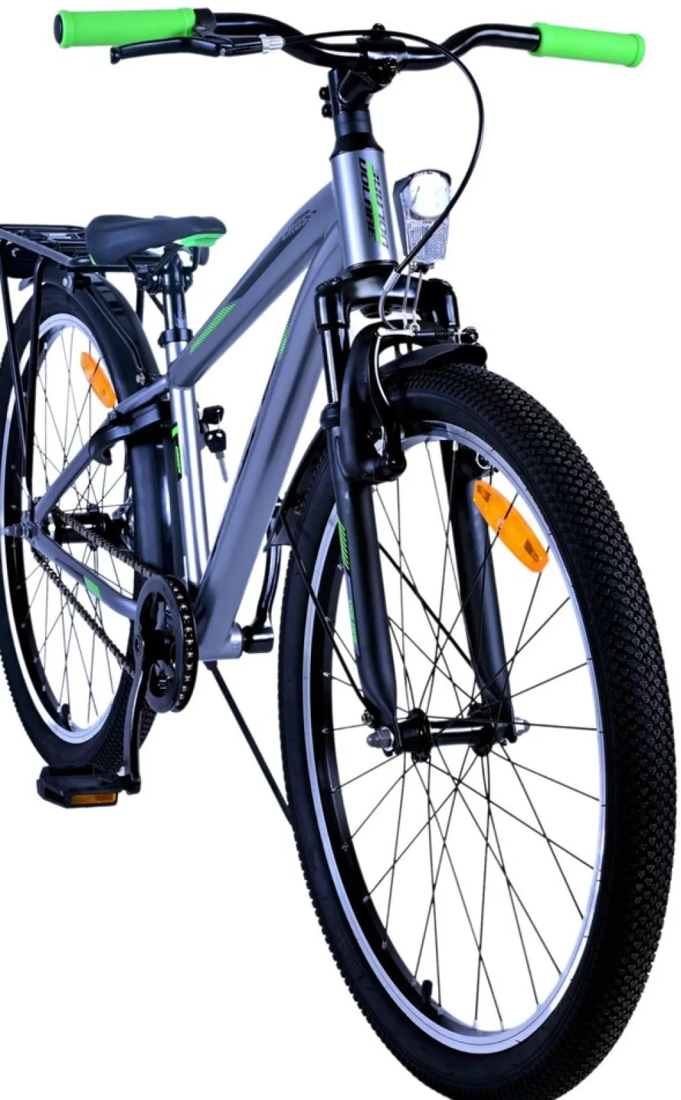 TPFSports Cross Kinderfahrrad - Jungen - Rücktritt + Handbremse - 24 Zoll - Blau