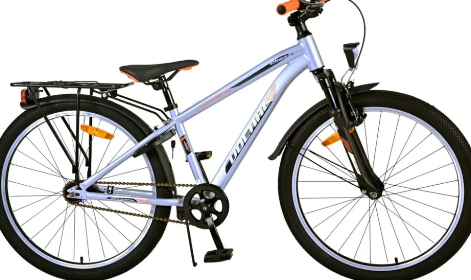 TPFSports Cross Kinderfahrrad - Jungen - Rücktritt + Handbremse - 24 Zoll - Blau