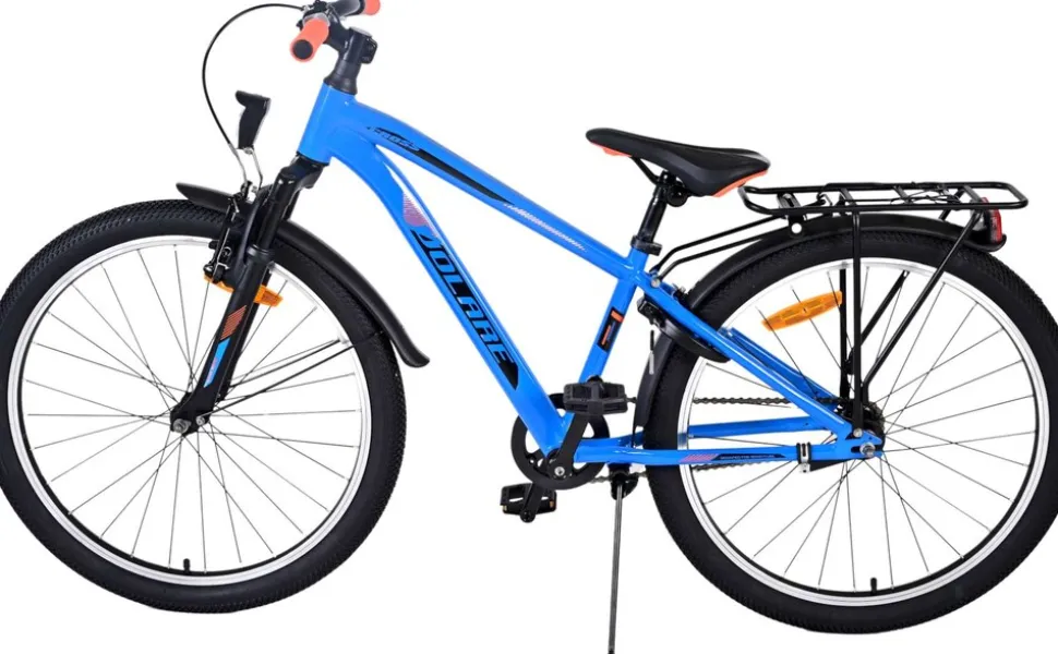 TPFSports Cross Kinderfahrrad - Jungen - Rücktritt + Handbremse - 24 Zoll - Blau