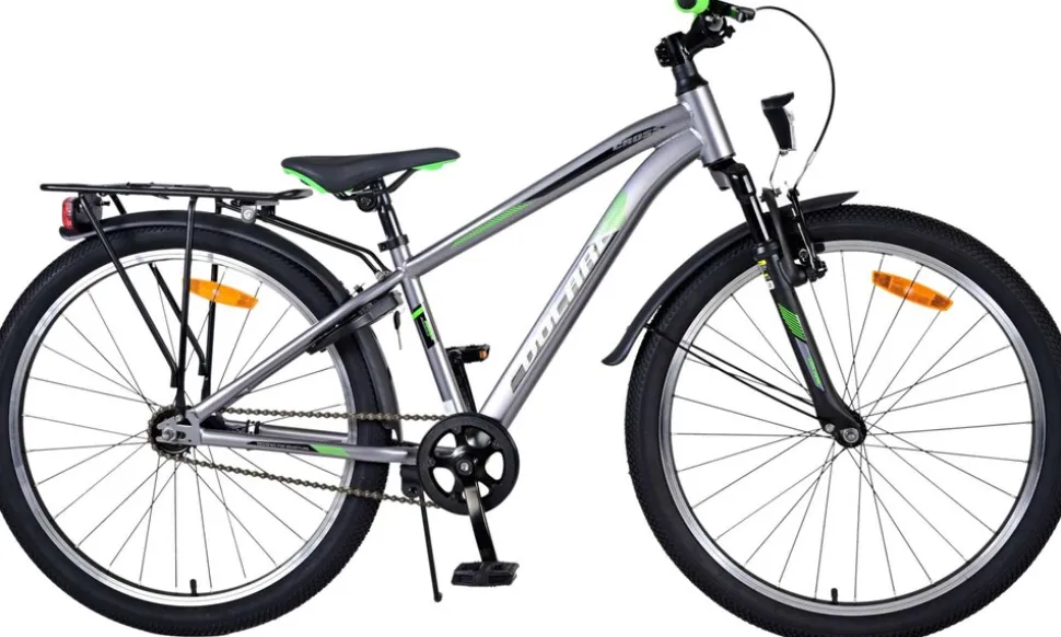 TPFSports Cross Kinderfahrrad - Jungen - Rücktritt + Handbremse - 24 Zoll - Blau