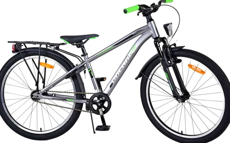 TPFSports Cross Kinderfahrrad - Jungen - Rücktritt + Handbremse - 24 Zoll - Blau