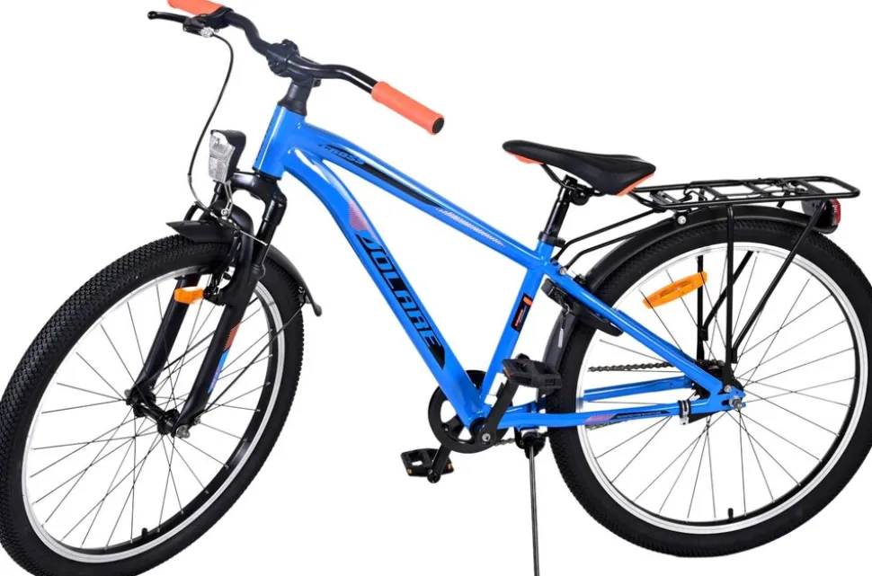 TPFSports Cross Kinderfahrrad - Jungen - Rücktritt + Handbremse - 24 Zoll - Blau