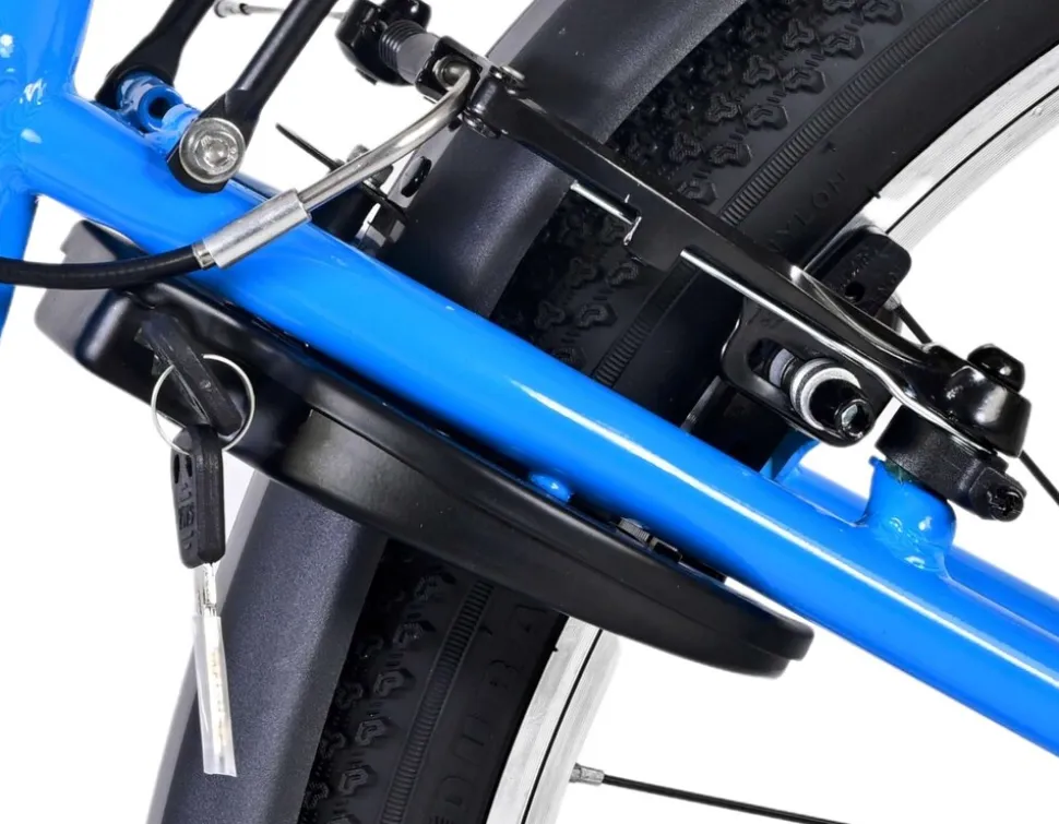 TPFSports Cross Kinderfahrrad - Jungen - 2 Handbremsen - 18 Gänge - 24 Zoll - Blau