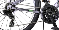 TPFSports Cross Kinderfahrrad - Jungen - 2 Handbremsen - 18 Gänge - 24 Zoll - Blau