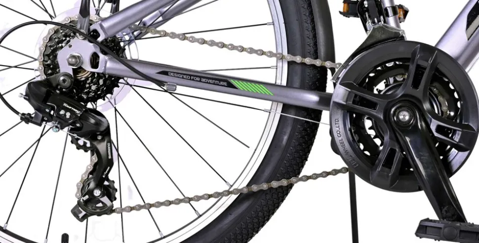 TPFSports Cross Kinderfahrrad - Jungen - 2 Handbremsen - 18 Gänge - 24 Zoll - Blau