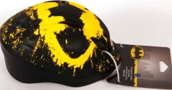 TPFSports DC Batman Fahrradhelm - Jungen - 52-56cm Kopfumfang - Schwarz