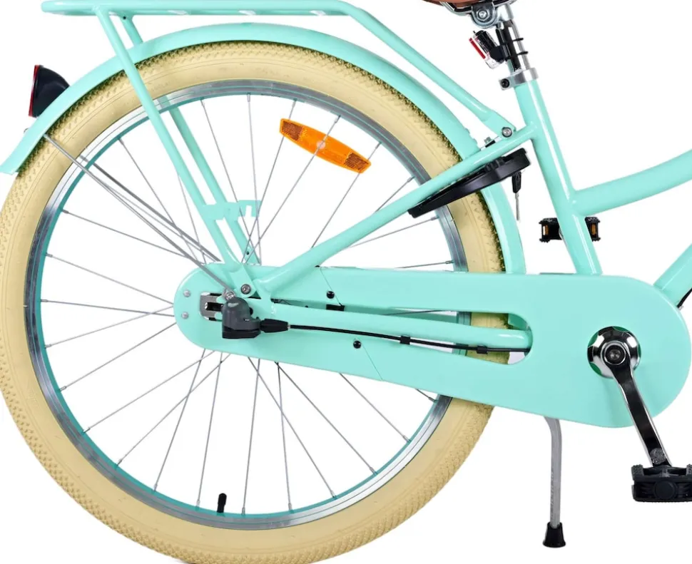 TPFSports Excellent Kinderfahrrad - Mädchen - 24 Zoll - 3 Gänge - Rücktritt + Handbremse - Schwarz
