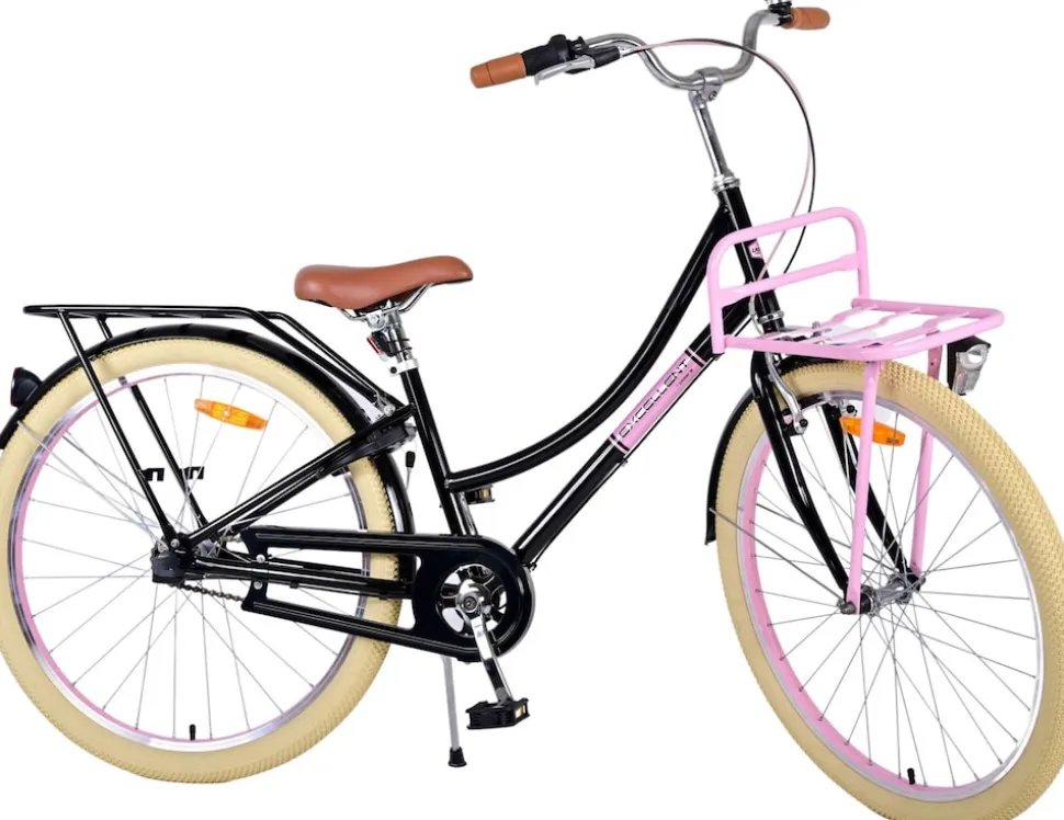 TPFSports Excellent Kinderfahrrad - Mädchen - 26 Zoll - 3 Gänge - Rücktritt + Handbremse - Grün