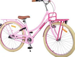 TPFSports Excellent Kinderfahrrad - Mädchen - 26 Zoll - 3 Gänge - Rücktritt + Handbremse - Grün