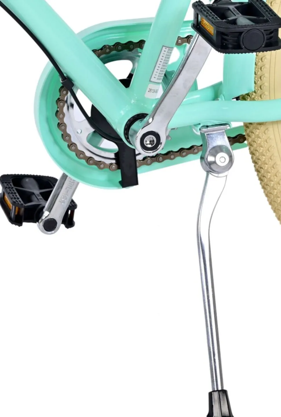 TPFSports Excellent Kinderfahrrad - Mädchen - 26 Zoll - 3 Gänge - Rücktritt + Handbremse - Grün
