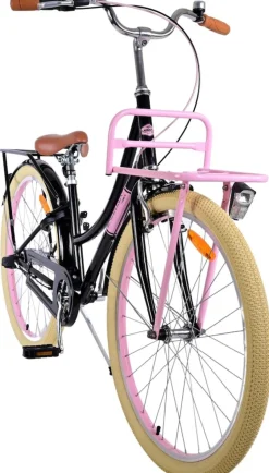 TPFSports Excellent Kinderfahrrad - Mädchen - 26 Zoll - 3 Gänge - Rücktritt + Handbremse - Grün