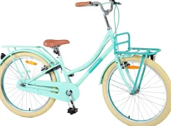 TPFSports Excellent Kinderfahrrad - Mädchen - 24 Zoll - Rücktritt + Handbremse - Rosa