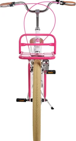 TPFSports Excellent Kinderfahrrad - Mädchen - 24 Zoll - Rücktritt + Handbremse - Rosa