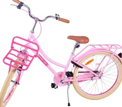 TPFSports Excellent Kinderfahrrad - Mädchen - 24 Zoll - Rücktritt + Handbremse - Rosa