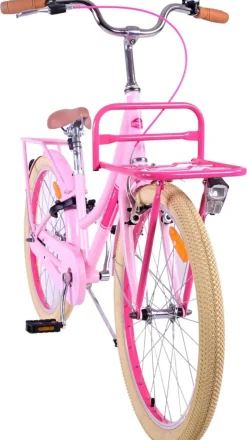 TPFSports Excellent Kinderfahrrad - Mädchen - 24 Zoll - Rücktritt + Handbremse - Rosa